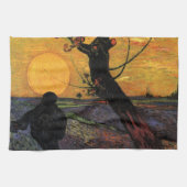 Van Gogh; de  boerenboer Theedoek (Horizontaal)