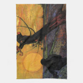 Van Gogh; de  boerenboer Theedoek (Verticaal)