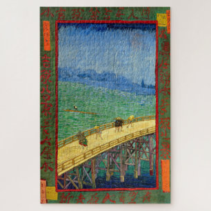 Van Gogh De Brug in de Regen naar Hiroshige Legpuzzel