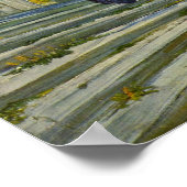 Van Gogh - De brug in Trinquetaille Poster (Hoek)