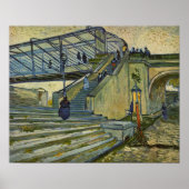 Van Gogh - De brug in Trinquetaille Poster (Voorkant)