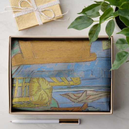 Van Gogh de bruine kleur Tissuepapier (Geschenk)