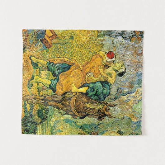 Van Gogh - De Goede Samaritaan Wandkleed (Voorkant (horizontaal))