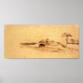 Van Gogh - De grot van Machpelah Poster (Voorkant)