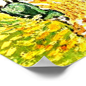 Van Gogh - De kerk in Arles Poster (Hoek)