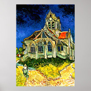 Van Gogh - De kerk in Arles Poster