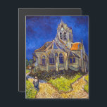Van Gogh - De kerk in Auvers Magnetic Kaart<br><div class="desc">De kerk van Auvers / l'Eglise à Auvers-sur-oise van Vincent Van Gogh in 1890</div>