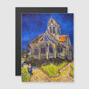 Van Gogh - De kerk in Auvers Magnetic Kaart