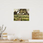 Van Gogh - de laklaag bij Den Haag Poster (Keuken)