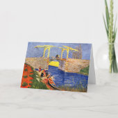 Van Gogh: De Langlois-brug in Arles Kaart (Voorkant)
