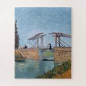 Van Gogh - De Langlois-brug in Arles Legpuzzel (Verticaal)