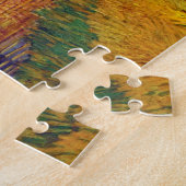 Van Gogh - de Langlois-brug in Arles Legpuzzel (Zijkant)