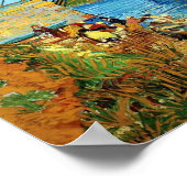 Van Gogh: De Langlois-brug in Arles met Vrouwen Poster (Hoek)