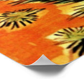 Van Gogh - De Langlois-brug in Arles Poster (Hoek)