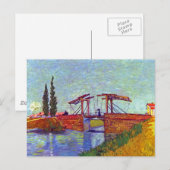 Van Gogh - De Langloisbrug bij Arles Briefkaart (Voorkant / Achterkant)