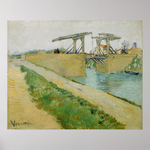 Van Gogh - De Langloisbrug Poster