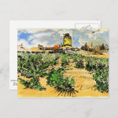 Van Gogh - De Mill van Alphonse Daudet Briefkaart (Voorkant / Achterkant)