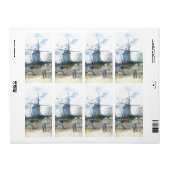 Van Gogh: De Mill van Galette Etiket (Full Sheet)