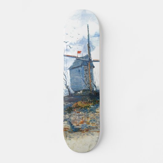 Van Gogh: De Mill van Galette Persoonlijk Skateboard (Voorkant)