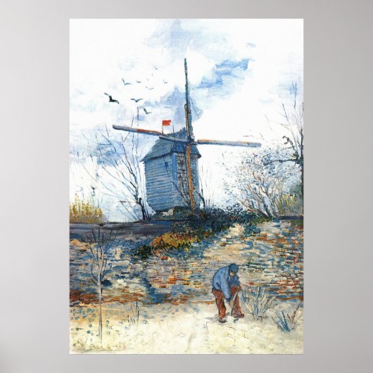 Van Gogh: De Mill van Galette Poster (Voorkant)