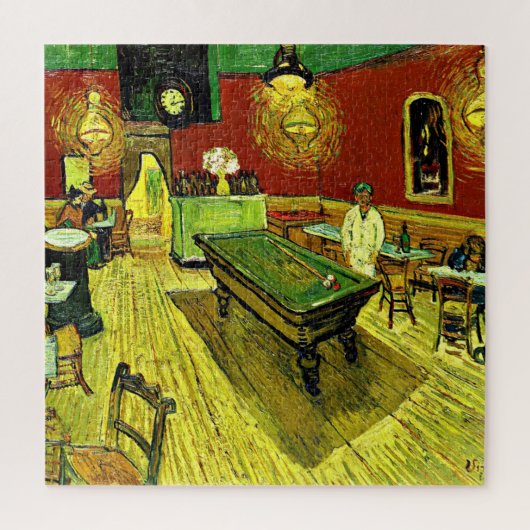 Van Gogh - De nachtelijke kafel Legpuzzel (Verticaal)