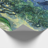 Van Gogh De olijfbomen landschapschildering Cadeaupapier (Hoek)