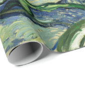 Van Gogh De olijfbomen landschapschildering Cadeaupapier (Rol Hoek)