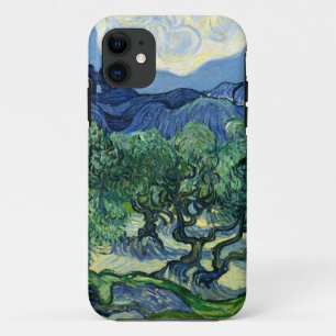 Van Gogh De olijfbomen landschapschildering Case-Mate iPhone Case