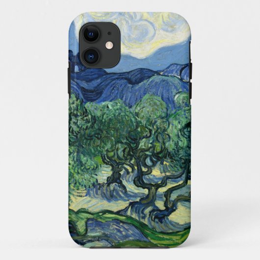 Van Gogh De olijfbomen landschapschildering Case-Mate iPhone Case (Achterkant)