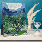 Van Gogh De olijfbomen landschapschildering Fotoplaat (Zijkant)