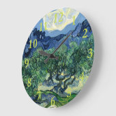 Van Gogh De olijfbomen landschapschildering Grote Klok (Hoek)