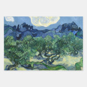 Van Gogh De olijfbomen landschapschildering Inpakpapier Vel (Voorkant 3)