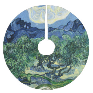 Van Gogh De olijfbomen landschapschildering Kerstboom Rok