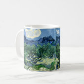 Van Gogh De olijfbomen landschapschildering Koffiemok (Voorkant links)