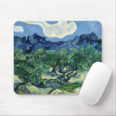 Van Gogh De olijfbomen landschapschildering Muismat (Met muis)