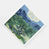 Van Gogh De olijfbomen landschapschildering Servet (Hoek)