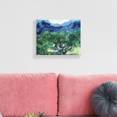 Van Gogh De olijfbomen Landschapsschilderij Canvas Afdruk (Insitu (Woonkamer))