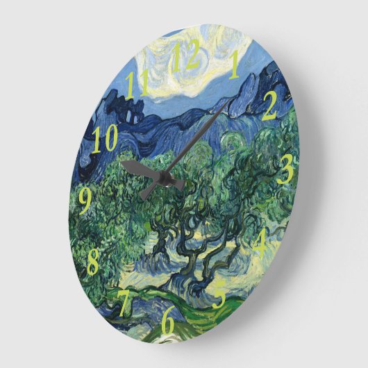 Van Gogh De olijfbomen Landschapsschilderij Grote Klok (Hoek)