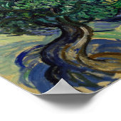 Van Gogh - De olijfbomen Poster (Hoek)