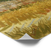 Van Gogh - De Oogst Poster (Hoek)