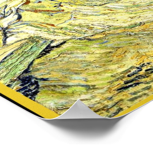 Van Gogh - De opkomst van Lazarus Poster (Hoek)