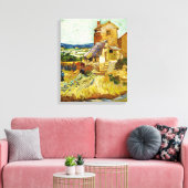 Van Gogh - De oude Mill Canvas Afdruk (Insitu (Woonkamer))