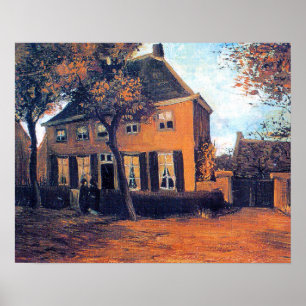 Van Gogh - De pastorie in Nuenen Poster