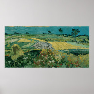 Van Gogh - de plaats van Auvers Poster