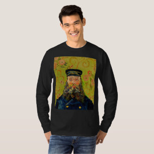 Van Gogh De Postbode Joseph Roulin Lange Mouwen T-shirt
