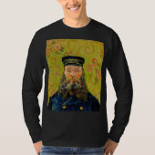 Van Gogh De Postbode Joseph Roulin Lange Mouwen T-shirt (Voorkant)