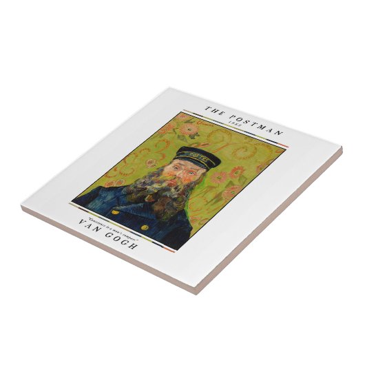 Van Gogh | De postbode Tegeltje (Zijkant)