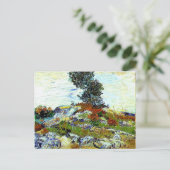 Van Gogh - De Rocks met eikenboom, mooie kunst Briefkaart (Staand voorkant)