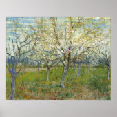 Van Gogh - de roze Orchard Poster (Voorkant)