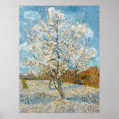 Van Gogh, de roze perzikboom, 1888 Poster (Voorkant)
